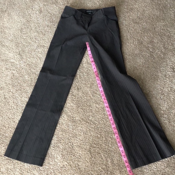 Express Pinstripe Editor Pants, Size 0 - Picture 5 of 7